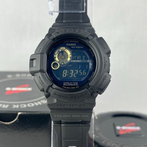 Casio shock nero - oro, solare