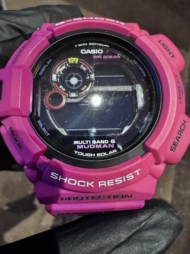 Casio shock mudman sunrise - casio, g-shock