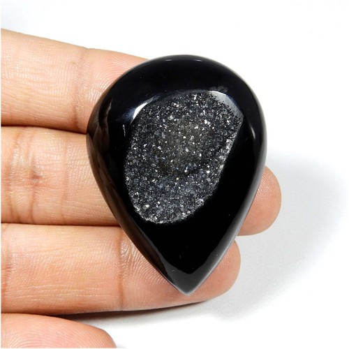 Agata nera onice druzy geode - nera,